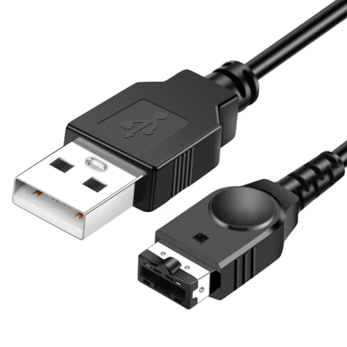 AXFEE Cabo de carregamento para Nintendo NDS, carregador NDS, cabo de carregamento USB de 1,2 m, para Nintendo NDS cabo de carregamento, para Nintendo GBA SP/NDS