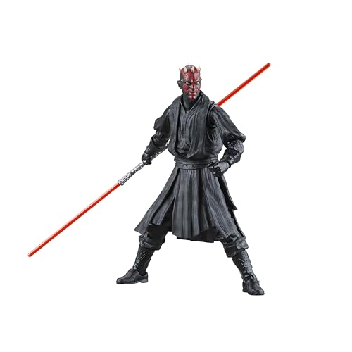 Star Wars The Black Series, Darth Maul, Star Wars: A ameaça fantasma, figura de ação colecionável de 15 cm