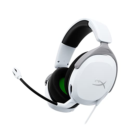 HyperX CloudX Stinger 2 Core, capacetes gaming para Xbox One e Series X/S, drivers de 40 mm e áudio envolvente, 3,5 mm, microfone dobrável com cancelamento de ruído, licença oficial Xbox -
