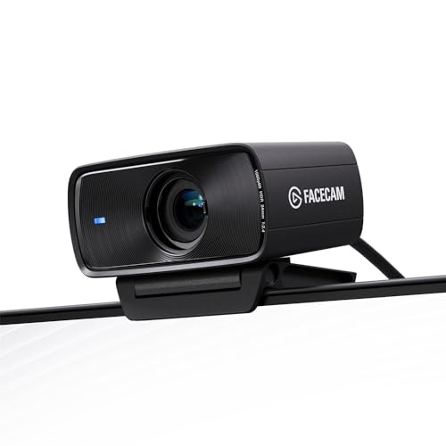 Elgato Facecam MK.2 – Webcam premium Full HD para streaming, jogos, videoconferência, gravação, imagem HDR, sensor Sony, controlo PTZ, funciona com OBS, zoom, equipes, etc., para PC/Mac