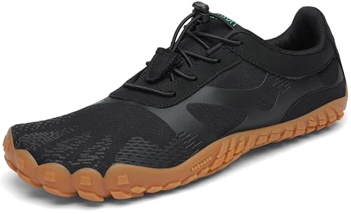 SAGUARO Unissexo Barefoot sapatilhas de Trail Running sapatilhas minimalistas confortáveis leves sapatos escalços