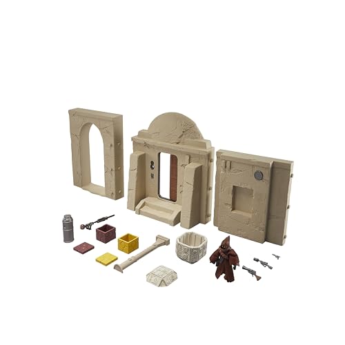 Star Wars The Vintage Collection, Streets of Mos Eisley, Star Wars: Uma nova esperança, conjunto de figura de ação de 9,5 cm