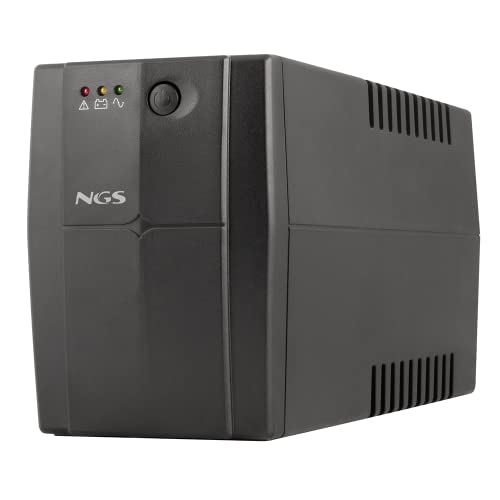 NGS FORTRESS900V3 Sistema de alimentação ininterrupta SAI, Off Line UPS 600 VA, tensão constante de saída 360 W para 2 tomadas Schuko