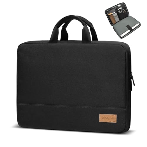 Bagasin Capa para portátil, capa protetora TSA de 15,6 17,3 14 13,3 12,3 polegadas impermeável, bolsa de transporte para computador