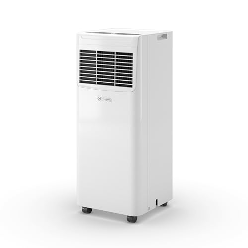 Olimpia Splendid, Dolceclima Slim 8 WWB, Climatizador portátil 8.000 BTU/h, design ultrasfino, classe A, potência 2,1 kW, funções de refrigeração, desumidificação, ventilação