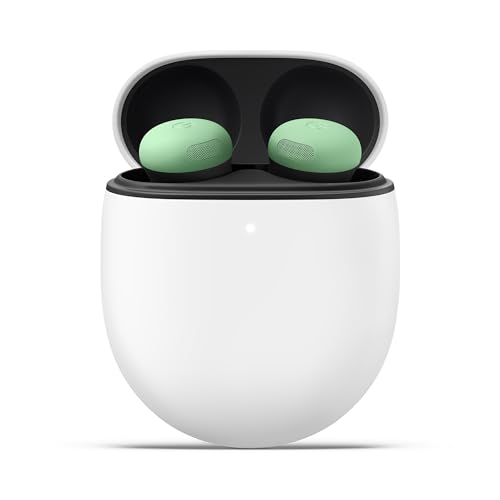 Google Pixel Buds Pro 2 Auriculares com botão sem fios com cancelamento de ruído ativo, auriculares Bluetooth, verde pastel