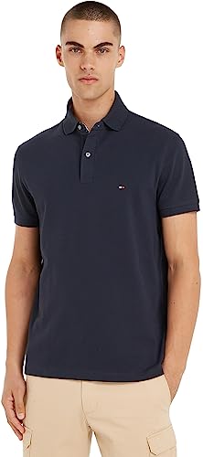 Tommy Hilfiger Polo de manga curta para homem 1985 Regular Fit