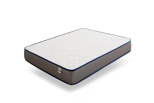 HOGAR24 ES - Colchão viscoelástico 105 x 190 - Comfort Dreams - Conforto máximo com regulação térmica, sistema de ventilação ar fresh, suporte com adaptação gradual, altura 30 cm.