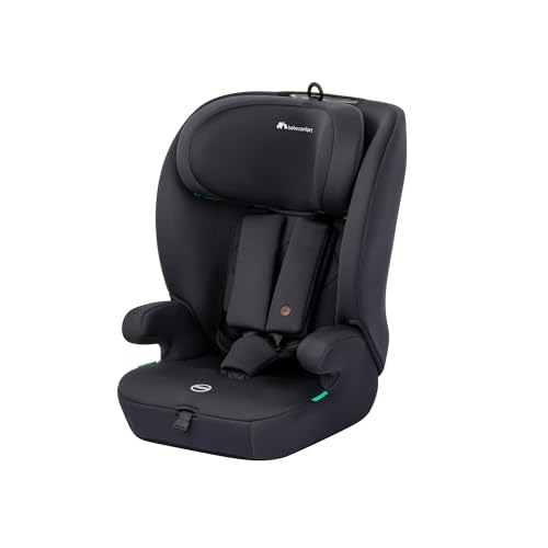 Bebeconfort Ever i-Safe, Alçador de carro para crianças, 15 meses a 12 anos, 76-150 cm, cadeira de carro evolutiva, segurança R129, proteção contra impactos laterais, 11 posições de apoio de cabeça