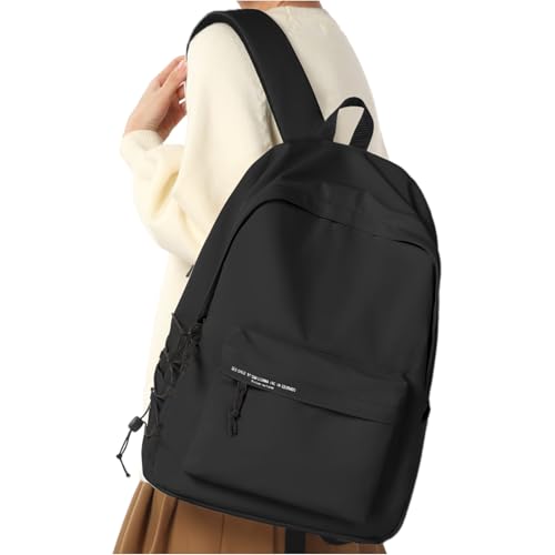 HYC00 Mochilas escolares adolescente mochila para escola menina, leve pack casual malas mochila colégio universidade mochila mulher impermeável mochila portátil 14 polegadas Daypack