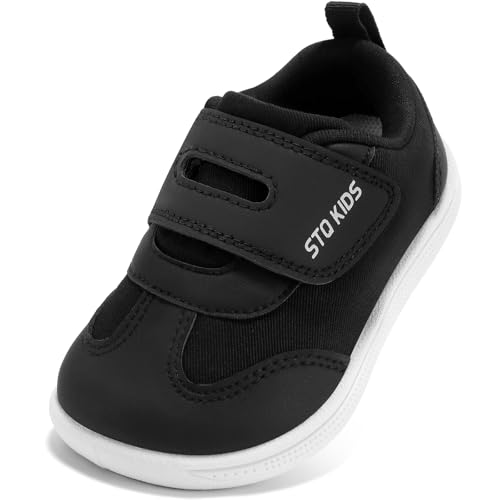 STQ KIDS Barefoot Crianças sapatilhas desportivas menina calçado respeitoso bebé primeiros passos moda clássicas Non-Slip escalço com queda zero ao ar livre antiderrapante para melhor presente
