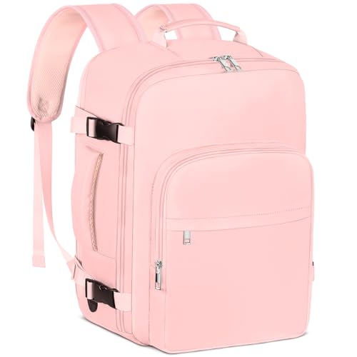 OTAHGK Bagagem de mão mochila de viagem 45 × 36 × 20 para Easyjet, 40 l malas de cabine mala de viagem mochila casual assento inferior bagagem de mão mochila para portátil de 17 polegadas escola,