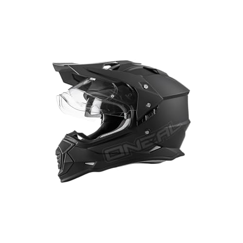 O'NEAL | Capacete de mota | motocicleta de Enduro | aberturas de ventilação para o máximo fluxo de ar e refrigeração, invólucro ABS, padrão de segurança ECE 22.06 | capacete Sierra V.23 | Adulto