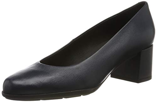 Geox D New Annya Mid A Sapatos de salto com biqueira fechada para mulher