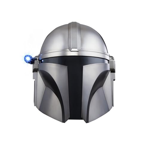 Star Wars Artigo de coleção para roleplay: Capacete eletrónico do Mandaloriano The Black Series, brinquedos para crianças a partir dos 14 anos