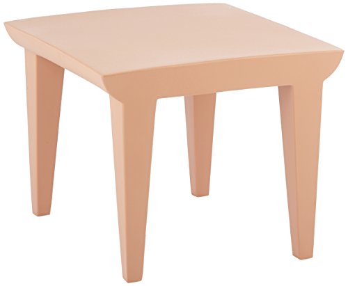 Kartell Bubble Club, mesa de café, rosa pálido
