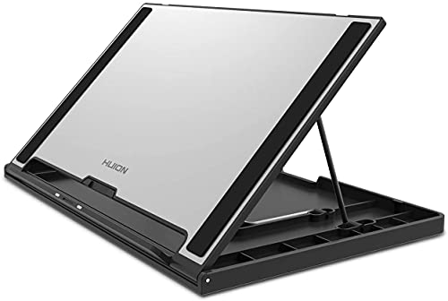 HUION Suporte portátil ST300, suporte para tablet ajustável ST300, compatível com Kamvas 13/12/16, Kamvas Pro 13/12/16 tablet gráfico com ecrã, para Pad, monitor de 10-16 polegadas