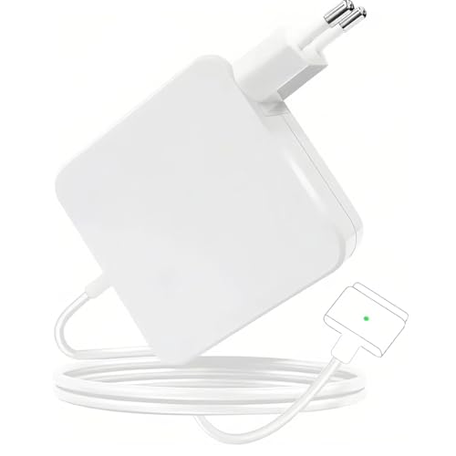 SCOVEE Carregador para Mac Book Pro T-Tip 60W, adaptadores de alimentação rápida compatível com MacBook Air & Pro de 11-13 polegadas 2012-2018, modelo A1425, A1435, A1502, A1465, ecrã A1465, A1465