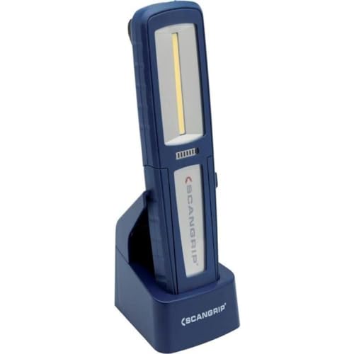 Scanprip 815407 Scangrip-Lanterna de trabalho uniforme novo COB LED IP65 300lm, 190 x 60 x 32 mm