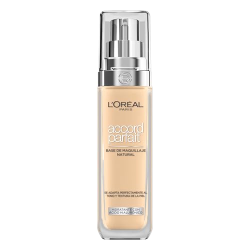 L'Oréal Paris Base de maquilhagem, acabamento natural, com ácido hialurónico