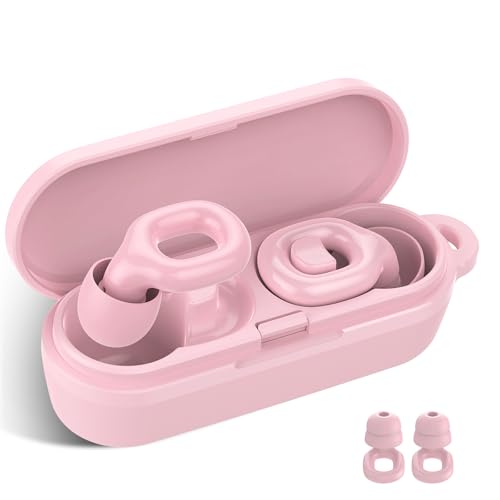 Tampões para os ouvidos, tampões para dormir, tampões de silicone para os ouvidos com redução de ruído,