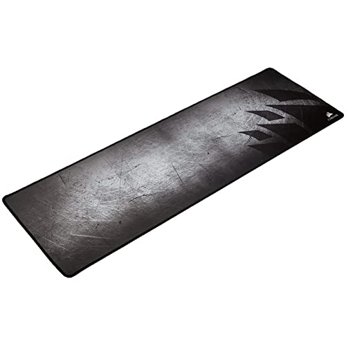Corsair MM300 PRO Tapete de tecido à prova de derramamentos para jogos, superfície 93 cm x 30 cm, microfibra, borracha felpuda grossa 3 mm, base de borracha texturizada antiderrapante, estendido,