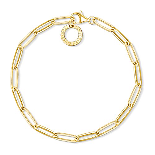 Thomas Sabo Pulsera con dijes de plata de ley 925 X0253