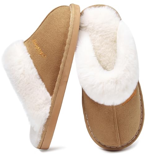 Donpapa Sapatilhas de estar por casa mulher homem inverno peluche quente chinelos memória espuma conforto conforto antiderrapante interior exterior