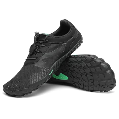 SAGUARO Barefoot Sapatilhas de Trail para homem e mulher respirável antiderrapante sapatos minimalistas