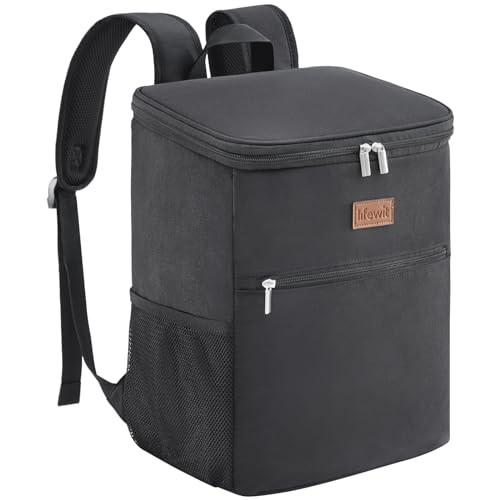 Lifewit Mochila de refrigeração, bolsa térmica para alimentos, mochila grande e macia para a praia, piqueniques, dia no campo, churrascos