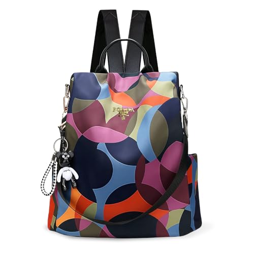 Aucuu Mochila carteira para mulher, mochila de mulher, leve anti-roubo mini mochila, mala de viagem casual, mochila de escola mala de ombro, mochila de viagem bonita para meninas