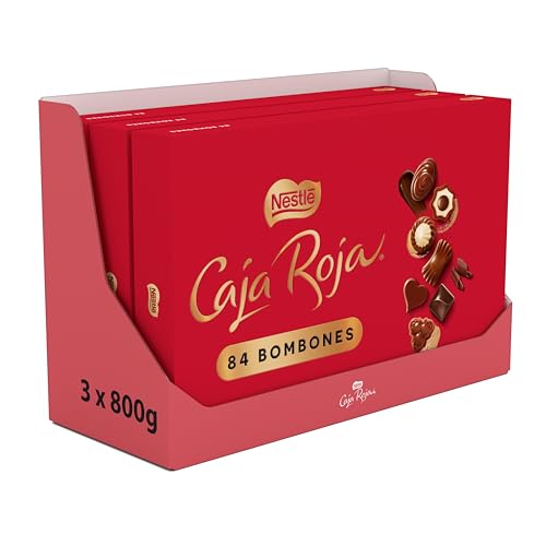 Nestlé Caja Roja Chocolate bombons 3 x 800 g