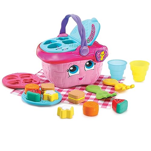 Leapfrog VTech - Cesto de piquenique formas e sabores, brinquedo ajustável para crianças + 1 ano, aprenda a classificar, classificar, modais, versão ESP