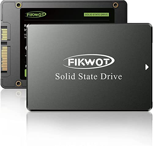 Fikwot FS810 2,5 polegadas Unidade interna de estado sólido - SATA III 6 Gb/s, 3D NAND TLC SSD interna, até 550 MB/s, compatível com computador portátil e PC de secretária (128 GB)