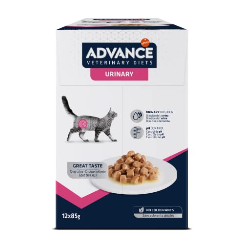 Advance Veterinary Diets Urinary - comida húmida para gatos: Multipack 12 saquetas de 85 g