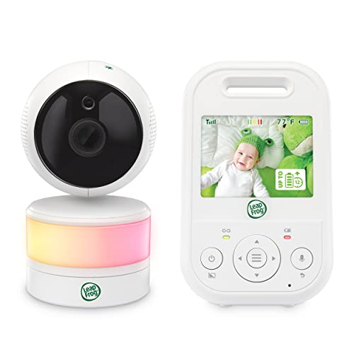 Leapfrog LF2513 com Macchina Photografica, Pan and Tilt vídeo, 2,8 polidas, visualização de nottura, porta-cartões 300 m, 12H Long Battery Life, Sonno Lenitivo Canzoni