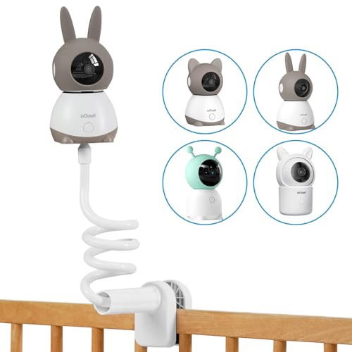 ieGeek Suporte para câmara de vigilância para bebé, suporte universal para bebés com parafuso 1/4", compatível com ieGeek câmara Baby 1T, Baby 4 e outros monitores de bebé