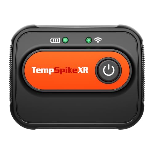 ThermoPro Amplificador de sinal adicional TempSpike XR de 915 MHz, transmissor de termómetro para alimentos, termómetro sem fios para carne, monitor digital de temperatura de carne