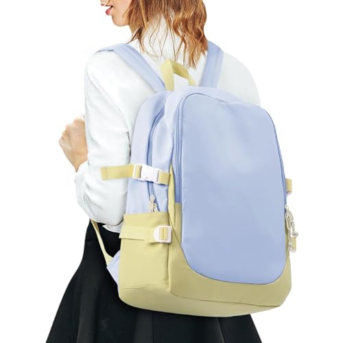 HYC00 Mochilas escolares, mochila escolar adolescente mochilas colégio menina mochila instituto menina mochila universitária mulher mochila portátil mochilas tipo casual pack para escola viagem