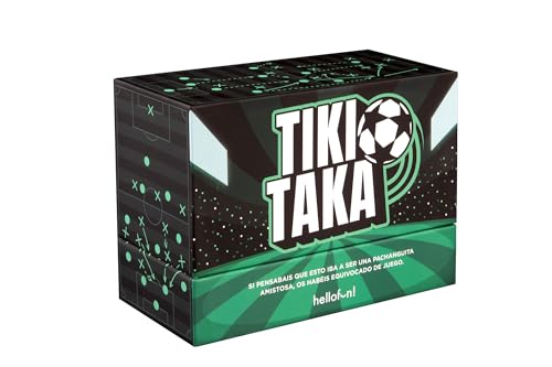 Tiki Taka - O jogo de futebol definitivo. A partir de 4 jogadores. Divertido para brincar com a família e amigos. Do Primeiro Mundial até ao dia de hoje.