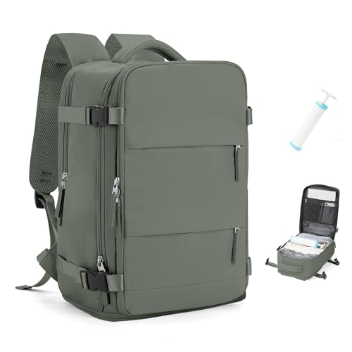 SZSYCN Mochila viagem cabine avião 40 x 20 x 25 bagagem de mão Ryanair mala de viagem homem mulher malas cabine mochila portátil 14 polegadas