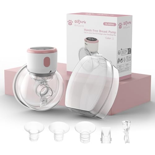 Extrator de leite elétrico mãos livres portátil com 4 modos e 9 níveis, ecrã LCD, design anti-fugas, baixo nível de ruído, flange de 24 mm e inserção de 17/19/21 mm