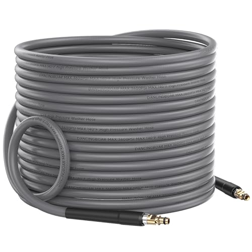 DANCINGBOAR 10 m Mangueira de substituição de alta pressão para Karcher K2 K3 K4 K5 K6 K7, 3600 PSI super flexível mangueira de extensão com conexão rápida clique para Kärcher acessório para