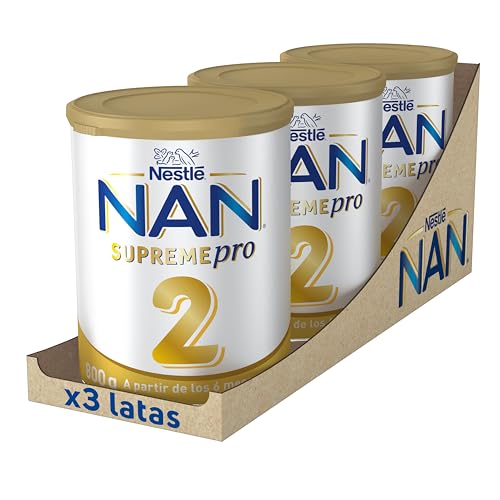 Nestlé NAN SUPREMEPRO 2 leite de continuação em pó, 3 x 800 g