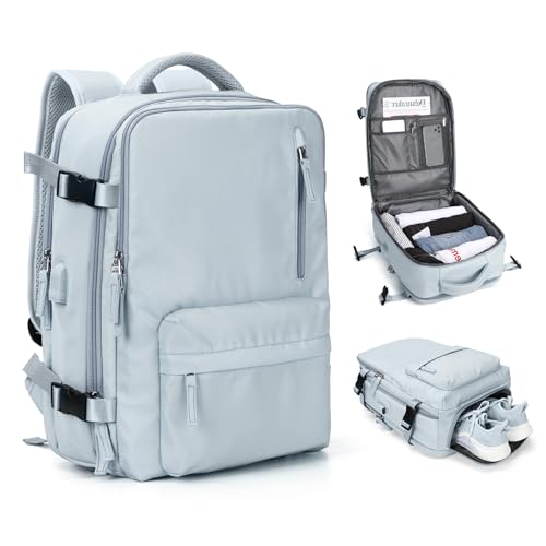 SZLX Mochila viagem cabine avião 40 x 20 x 25 mulher Ryanair mala para cabine de avião bagagem de mão 45 x 36 x 20 Easyjet mochila de caminhada mochila para portátil impermeável homem com carregador