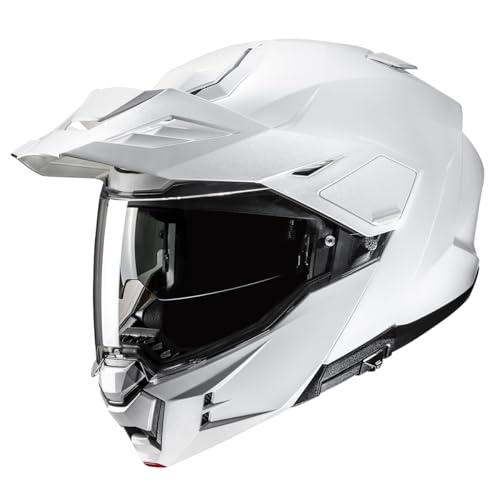 HJC, Capacete de motocicleta modular i80 UNI Pearl White, XXL