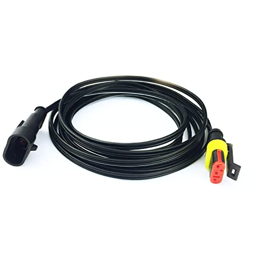 Berfea Conector de cabo de substituição, transformador de cabo compatível com Husqvarna Automower 105, 310, 315, 320, 330X, 430X 2016-2022, Gardena 2016+/Sileno 2018+/Robotic McCulloch Rob 600 Awn Mwn