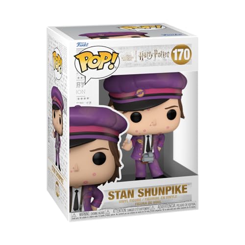 Funko Pop! Filmes: Harry Potter Prisoner of Azkaban - Stan Stanley Stan Shunpike - Figura de vinil colecionável - ideia de presente- Mercadoria oficial - brinquedos para crianças e adultos