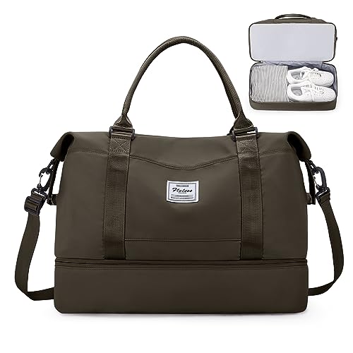 Bolsa de viagem para mulher, mala de desporto, mala de mão para bagagem, bolsa de ginásio impermeável, sacos de fim de semana para mulher, bolsa para hospital, bolsa de natação para praia, J6-Caril