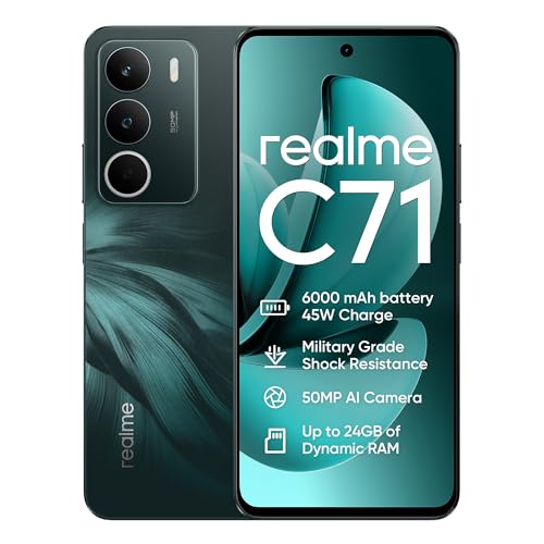 realme C71 128 GB 6 GB Forest Owl MEA+NFC RMX5303 EU